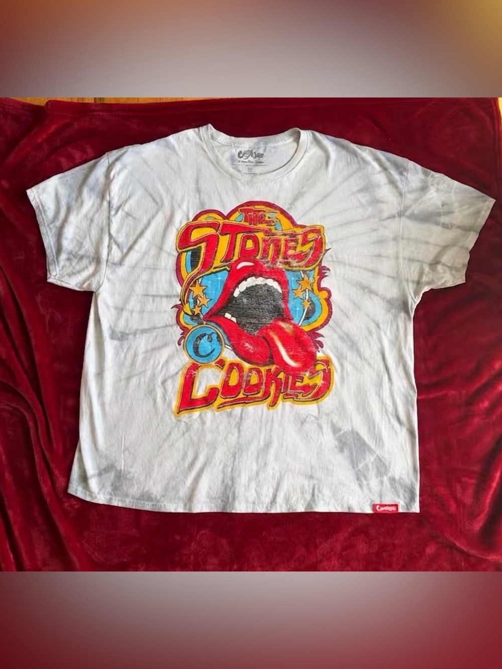 Cookies x The Rolling Stones Limited-Edition Collab T-shirt. - Size 3X